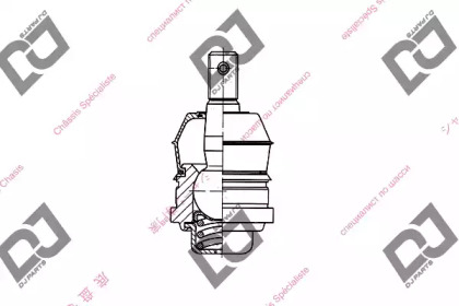 Несущий / направляющий шарнир DJ PARTS DB1216